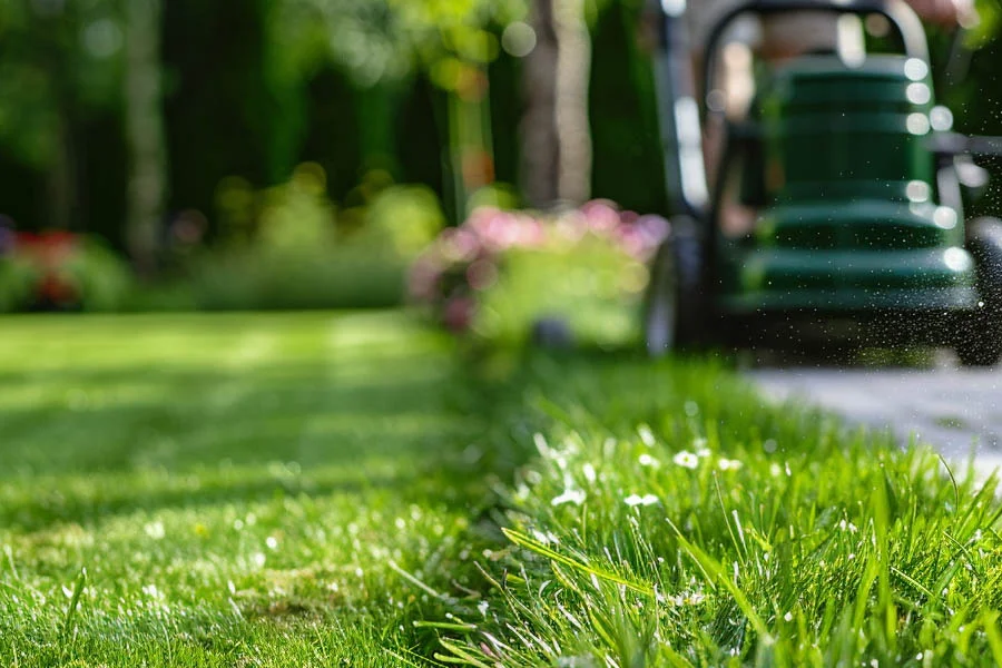 compact push mower